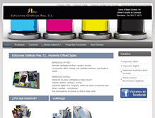 Tablet Screenshot of graficasrey.com